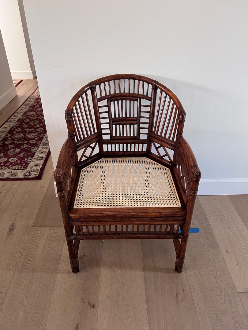 Menacho Refinishing chair caning showcase